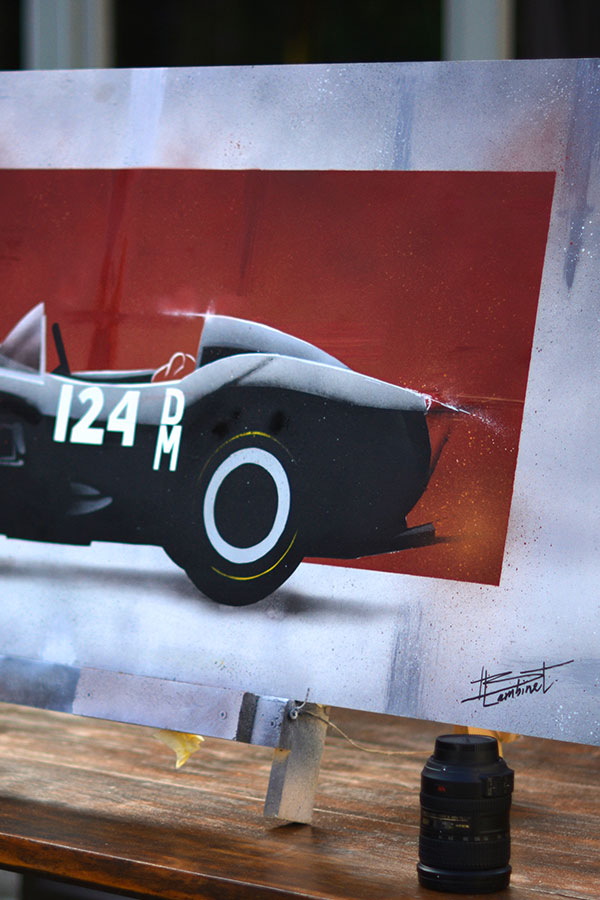 Peinture Ferrari 250 Testa Rossa - 1