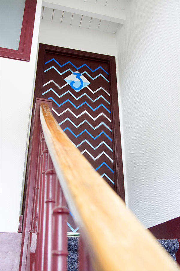 B&B Jourdan - signalétique pochoir - 3