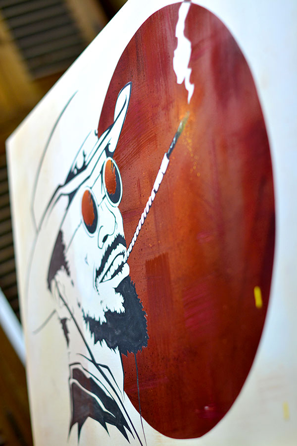 Peinture Django Unchained - 1