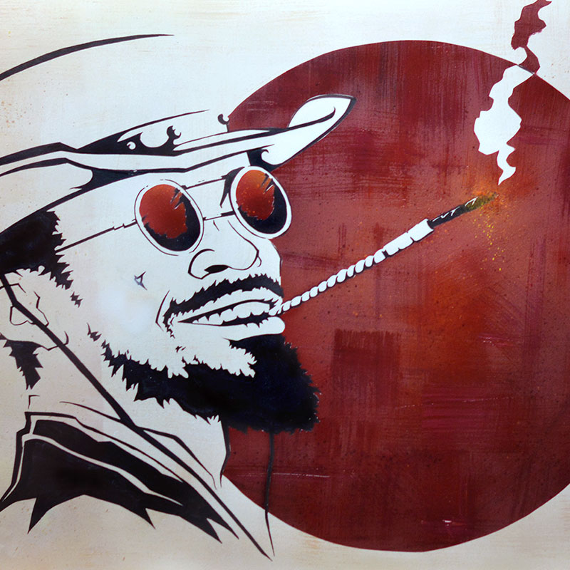 Peinture Django Unchained - apercu
