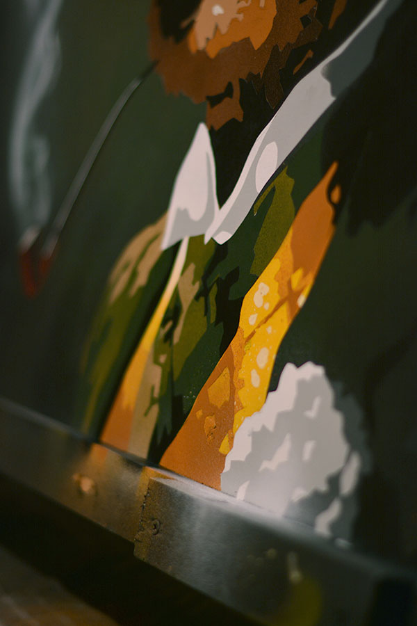 Peinture Dog with a Pipe - 2