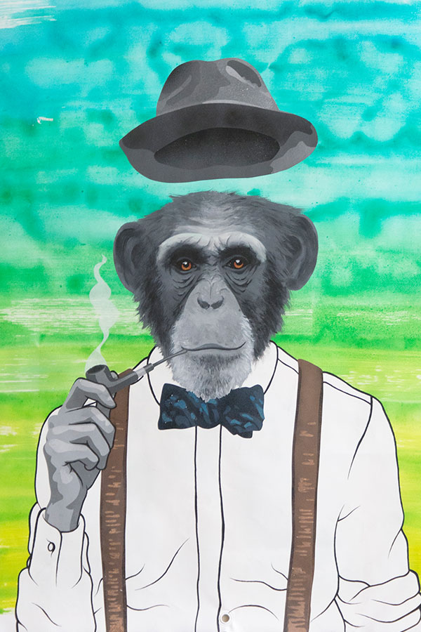 Peinture Monkey Dandy - 1