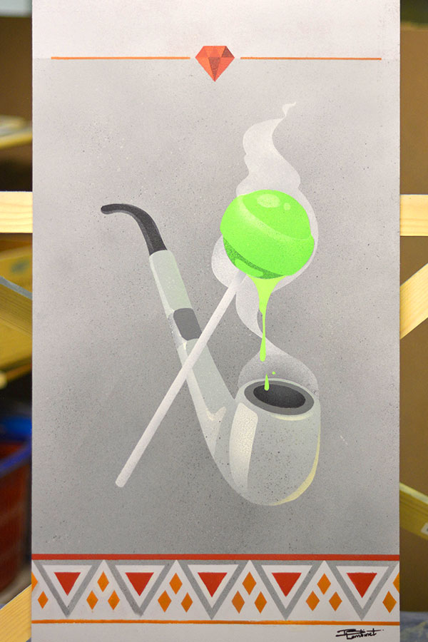 Peinture Papy's Candy - 1