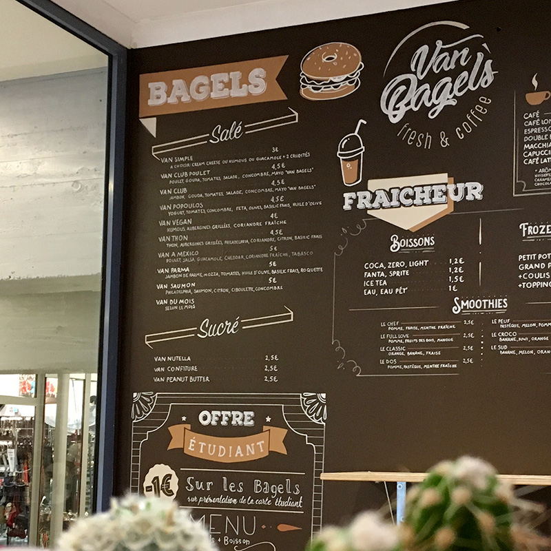 Fresque Van Bagels - apercu