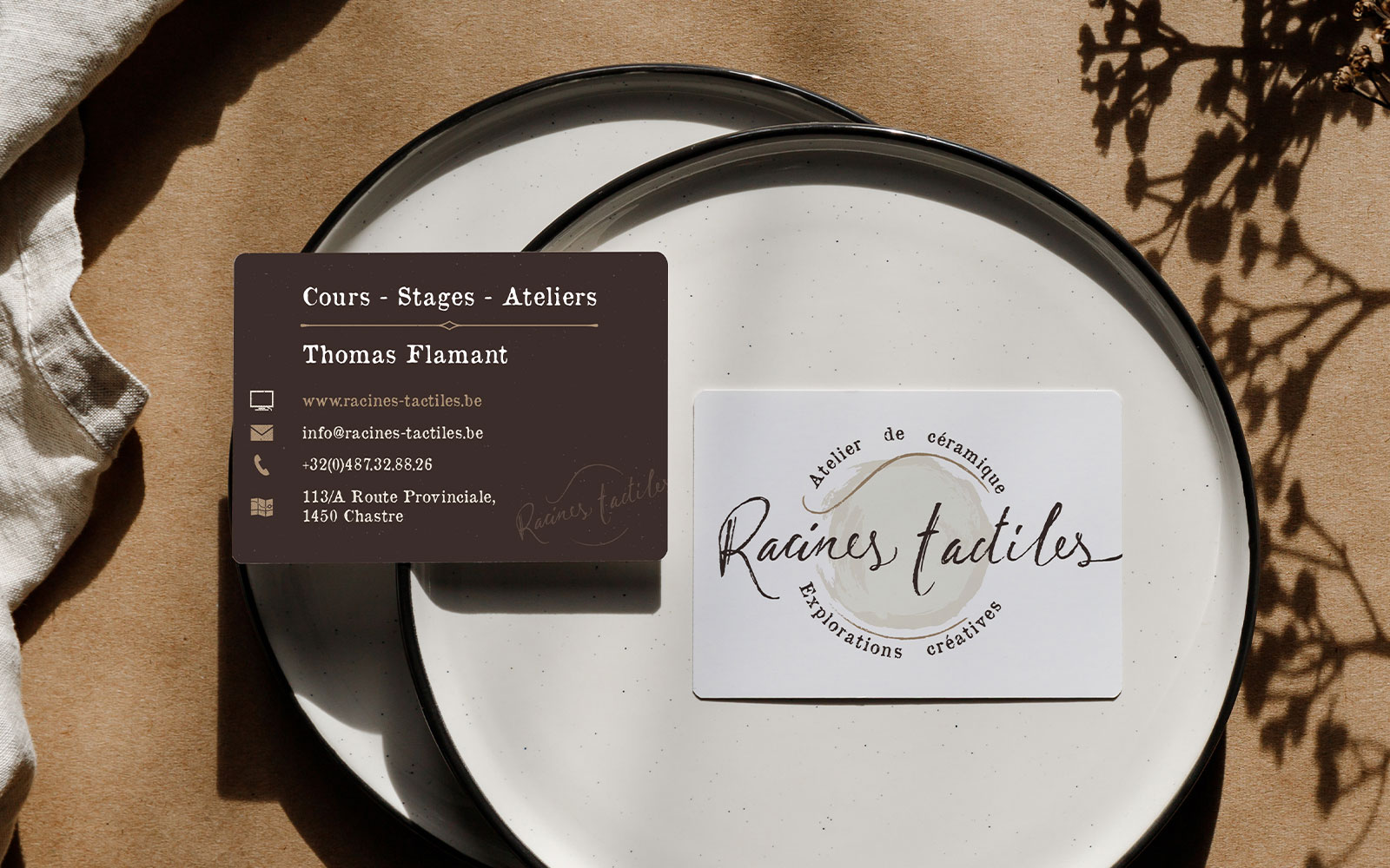 BL-Graphics - Racines Tactiles - cartes de visite