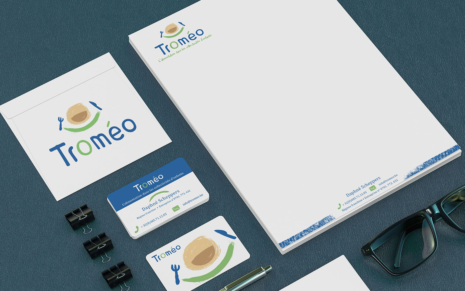BL-Graphics - Troméo - identité visuelle