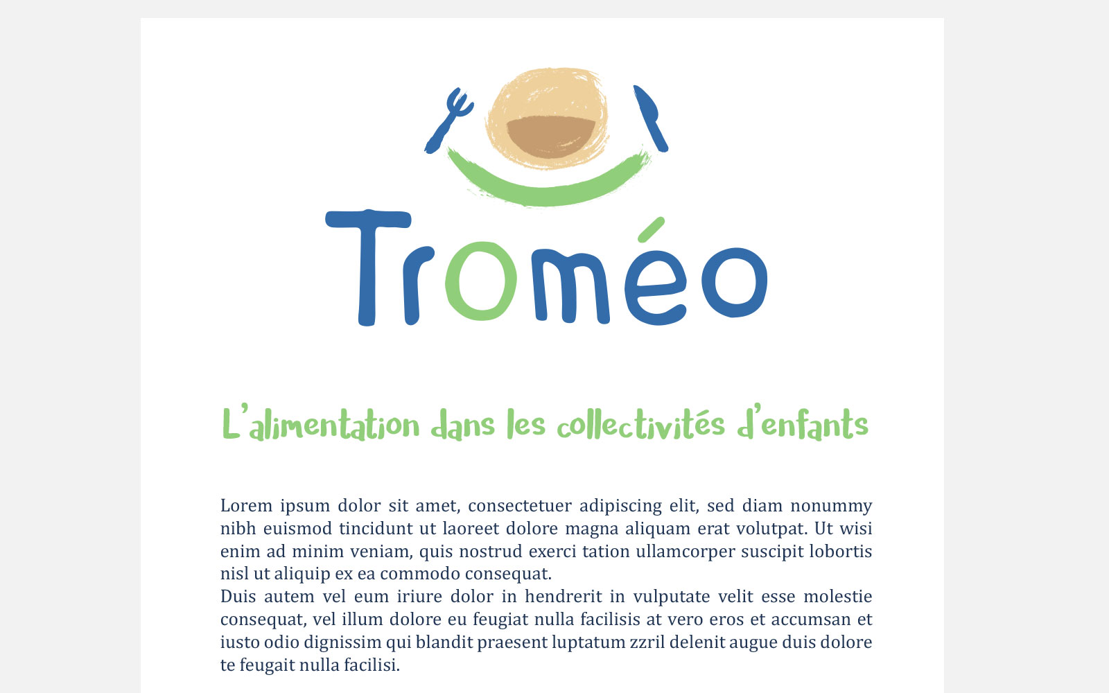 BL-Graphics - Troméo - charte graphique